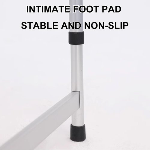 lhyangroupao Magnetic Dry Erase Coach Board, Football Coaching Clipboard, Dry Erase Board for Coaches, Soccer Whiteboard, Foldable Table Legs, Aluminum Alloy Material, The Perfect Coach Gifts(White)