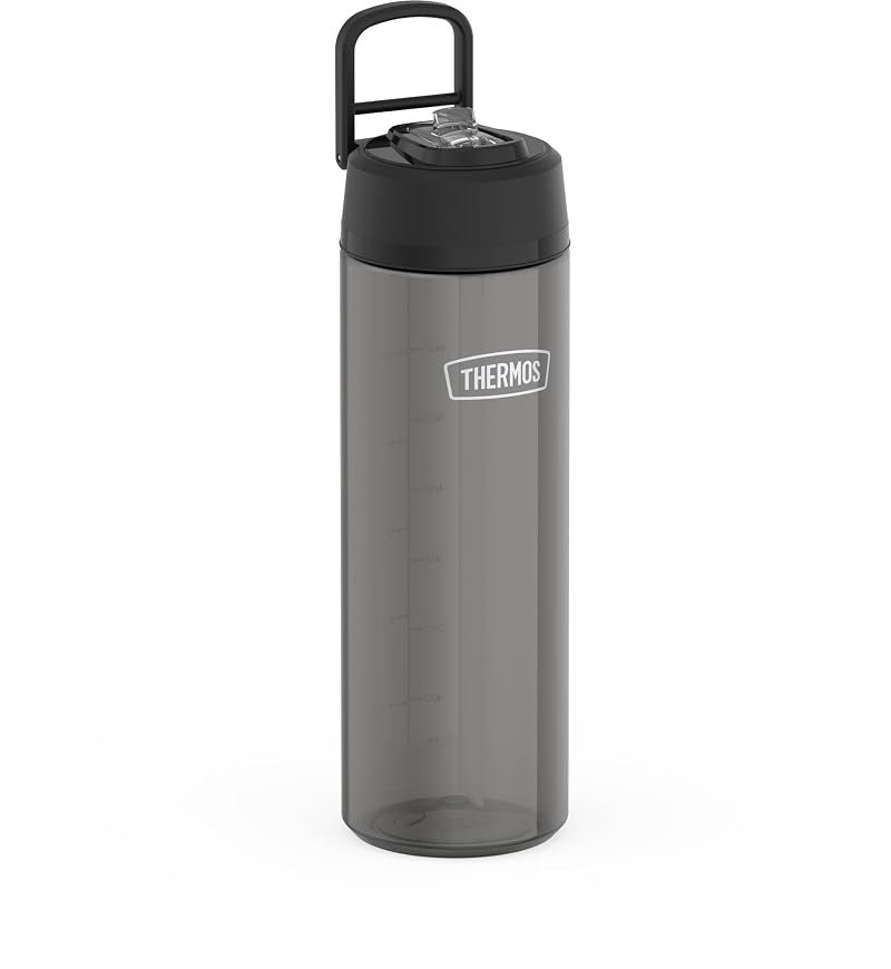 Thermos Icon Series 26oz Water Bottle with Straw Lid - Tritan by Eastman, Smoke