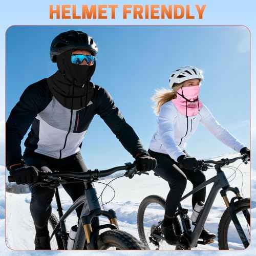 Balaclava Ski Mask Winter: Windproof Face Cover for Men Women Skiing Snowboarding Fleece Warm Protection