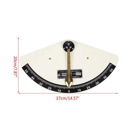 55-Degree Swing Pendulum Tilt With Accurate Scales Ship Inclinometer For Lifeboats Ship