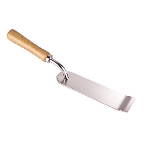 Lyreh Baseball Dig Out Tool, Stainless Steel Softball Base Pick up Tool Wooden Handle Soft Ball Base Plugs for Training Course Maintenance Cleaning