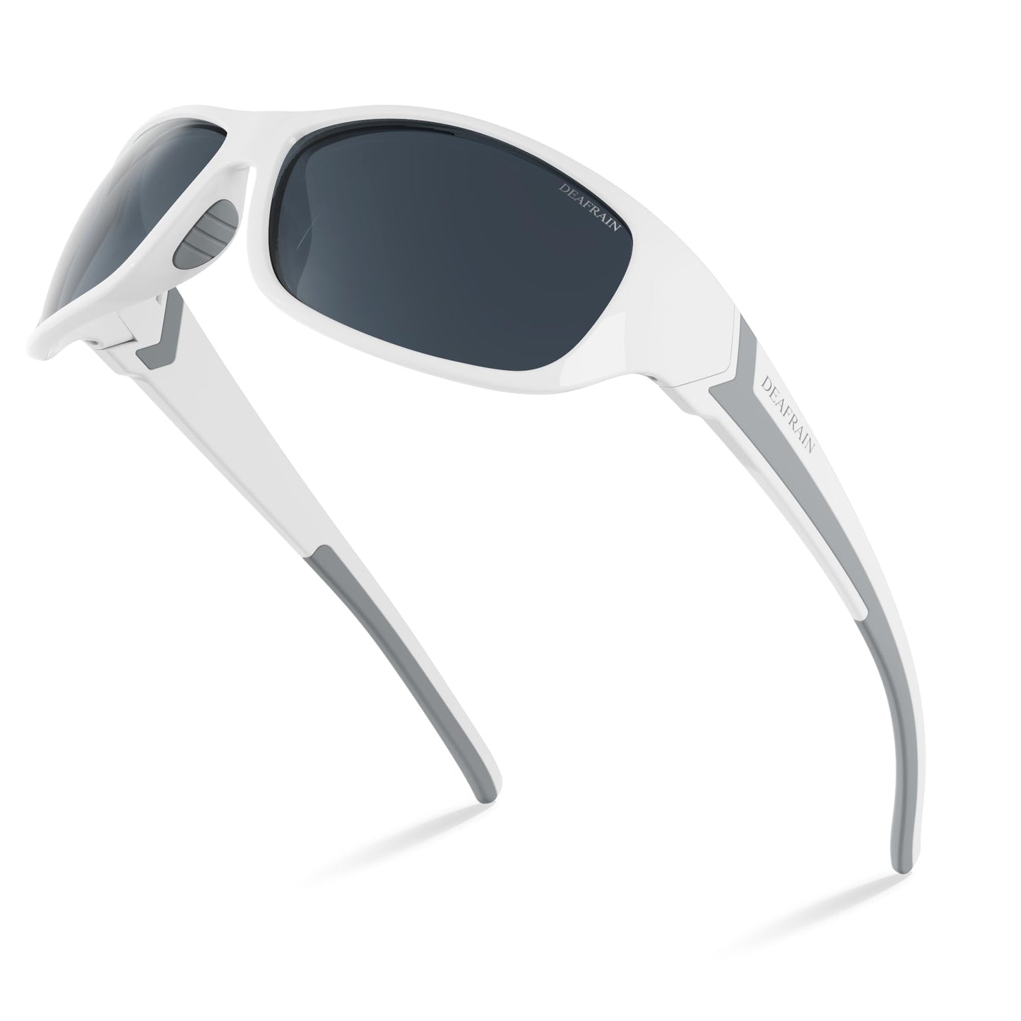 DEAFRAIN Polarized Sports Sunglasses for Men Women Sun Glasses Shades for Fishing Driving Cycling Running