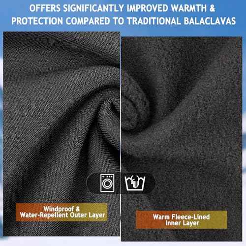 Ski Mask,Balaclava Face Mask for Men&Women,Winter Windproof and Warm,UV Protection Mask,Motorcycle Snowboard&Riding