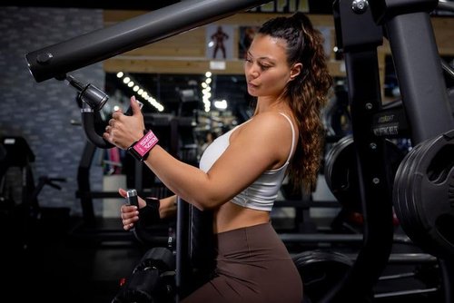 Versa Gripps® Classic, Made in The USA, Wrist Straps for Weightlifting Alternative, The Best Training Accessory, Gold Label, M/L