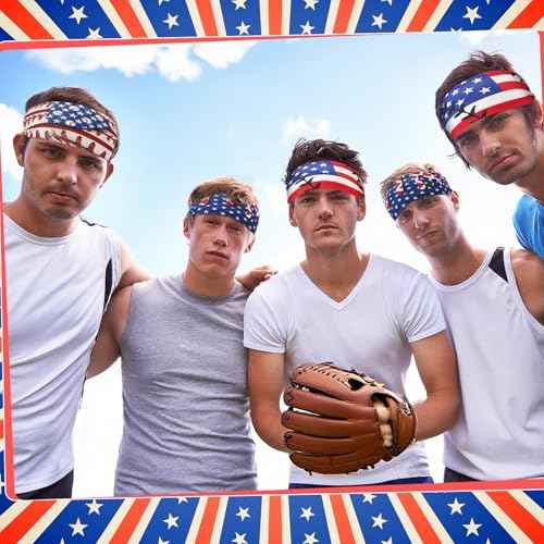 Teenager Baseball Headband Elastic Polyester Sweatband Multi Color for Basketball Football Golf Headscarf Baseball Stuff Women Men Accessory Team Gift