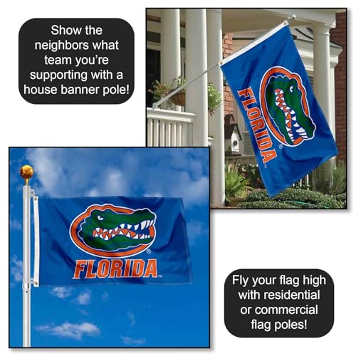 Large College Flag 3x5 Feet Florida Gators University Banner with Grommets