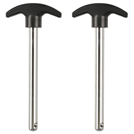 2 Pcs Weight Stack Pin 3/8 Inch Heavy Duty Gym Pins for Weight Lifting Stack Exercise Machine Locking Space Replacement Universal