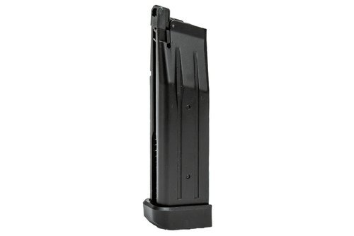Lancer Tactical x Golden Eagle 30 Rounds Double Stack Hi-Capa 5.1 1911 Airsoft Green Gas Steel Pistol Magazine