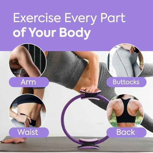 Home Pilates Essentials Kit for Women, Pilates Equipment Workout Set with Pilates Ball,Pilates Bands & Accessories, Pilates Ring Set for Beginners Home Workout with Guide