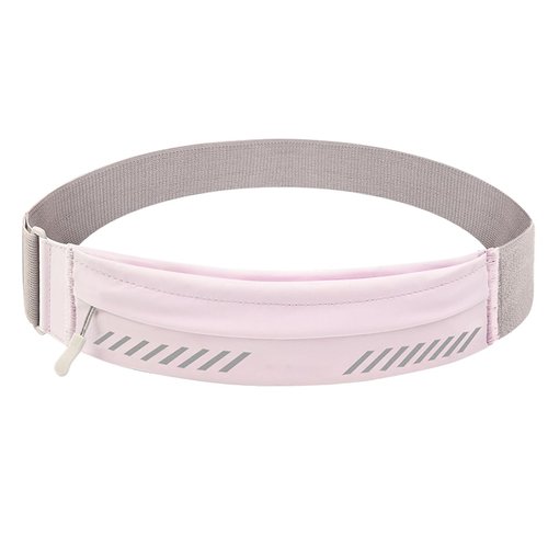 Slim Running Belt, Big Single Pocket Sweatproof Waist Pack Workout for Phone Holder Fanny Bag for Men Women, Runner Pouch for Walking Cycling Camping Gym