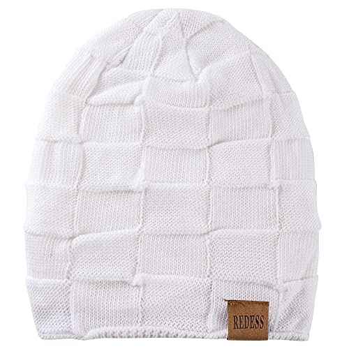 REDESS Beanie Hat for Men and Women Winter Warm Hats Knit Slouchy Thick Skull Cap