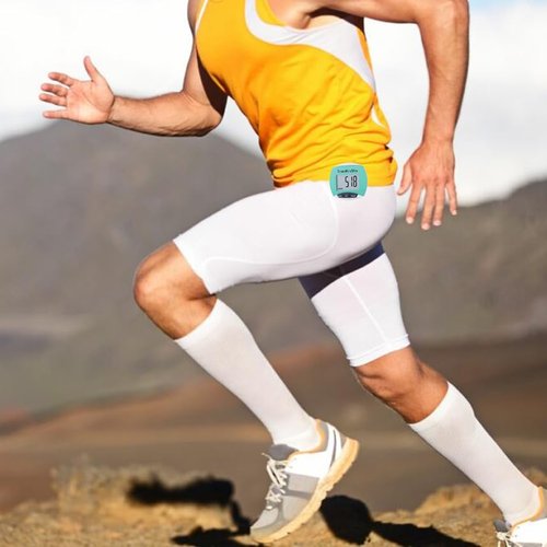 Pedometer for Walking Steps and Miles,Simple Step Counter Clip on Pedometer for Walking Steps and Miles Step Mile Tracker for Running Women Men Kids Seniors,TrenHivSto