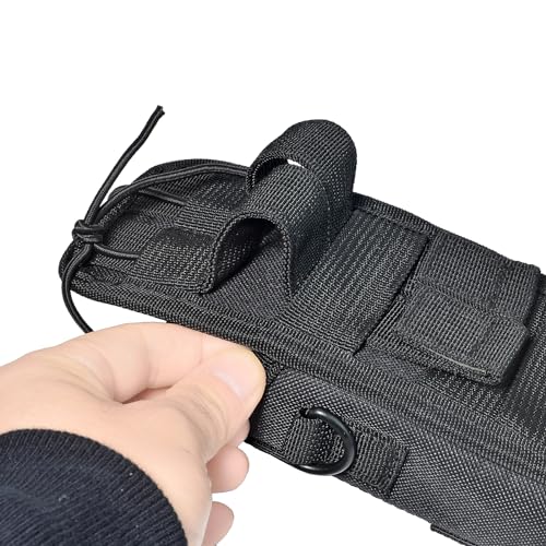 MOLLE Radio Pouch for Walkie Talkie - Heavy Duty Nylon Military Belt Pack - Variation of THIS listing
