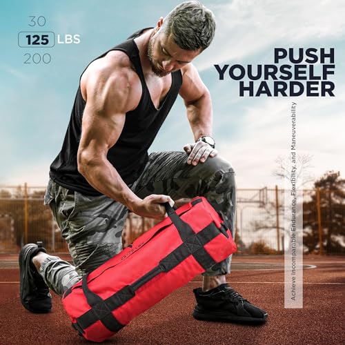 Unfilled Army Green Sandbag for Fitness Weights Training 25-75 Lb