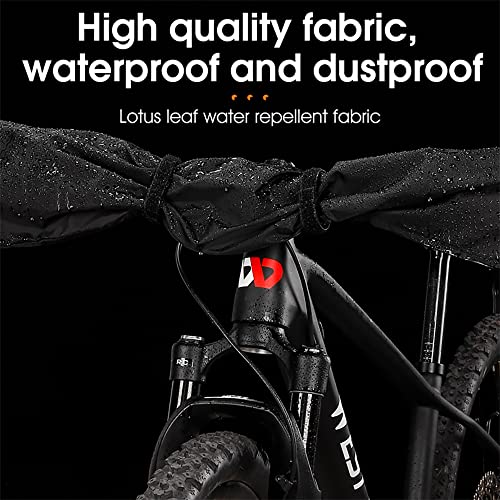 Universal Bike Handlebar Protector Cover Waterproof Dustproof for Road Bike Cycling - Handlebar Cover