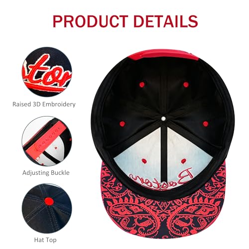 Vintage Embroidered Baseball Cap - Adjustable Snapback Trucker Hat for Men & Women