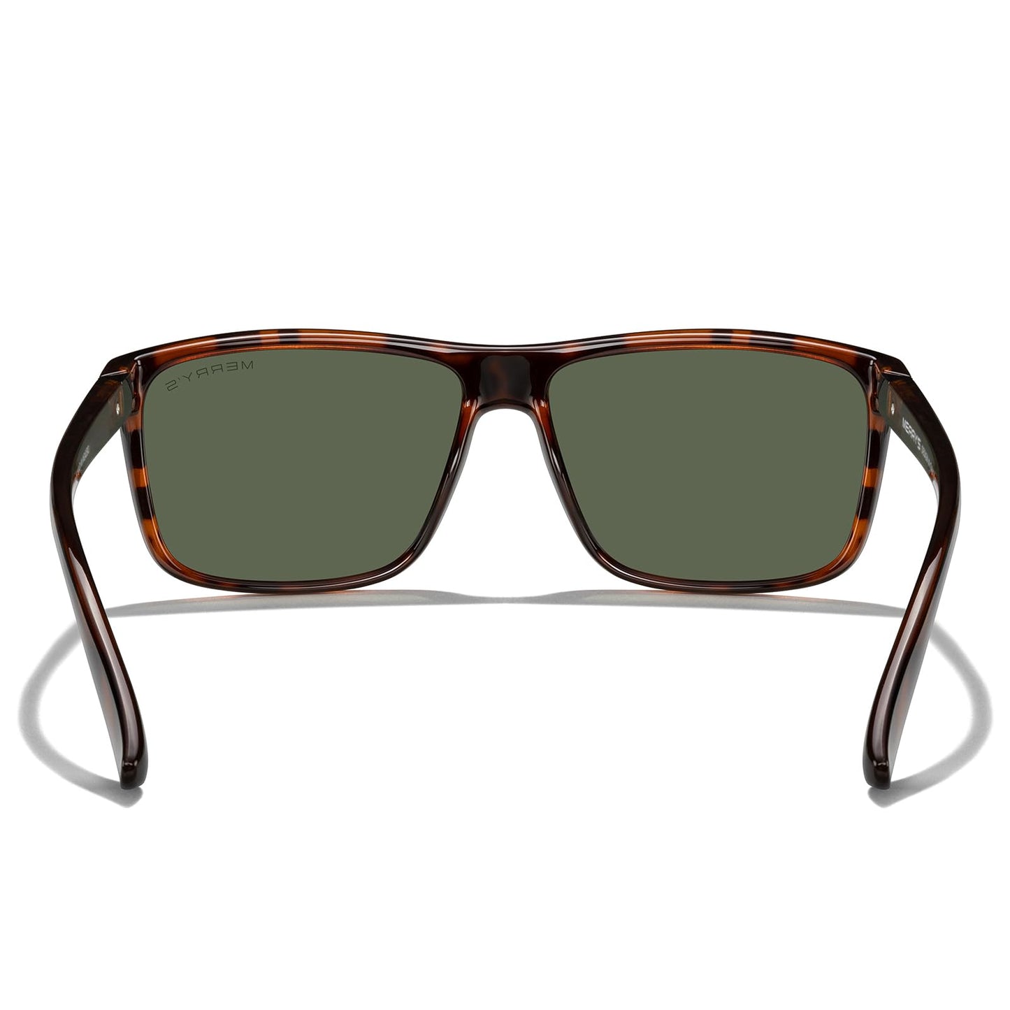 MERRY'S Rectangular Polarized Sports Sunglasses for Men Women Cycling Driving Fishing UV400 Protection S8225
