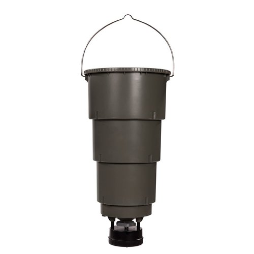 Moultrie All-In-One Hanging Deer Feeder | 5-Gallon | Collapsible Bucket | Digital Timer