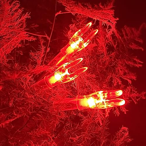 Lighted Nocks for Arrows 5.2mm/6 Pack - Red LED Arrow Nocks with Batteries