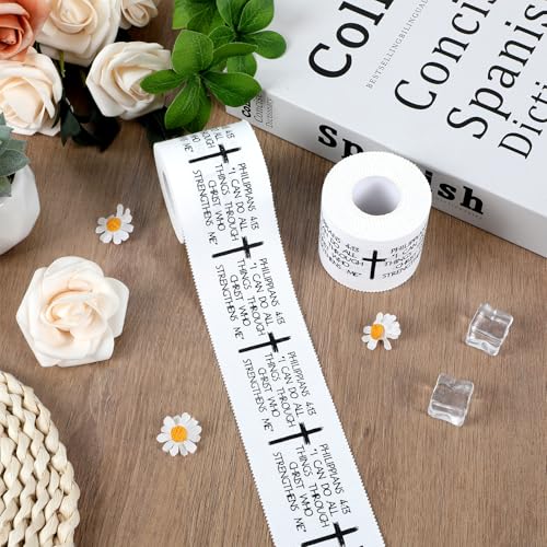 Cross Athletic Tape 2in x 23ft - 2 Pack, Cotton Zinc Oxide Sport Wrist Tape for Faith-inspired Sports