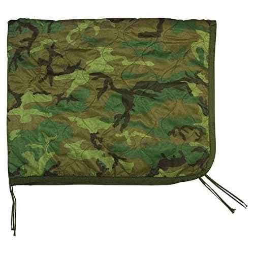 Rothco Gi Type R/S Poncho Liner with Ties, Camo
