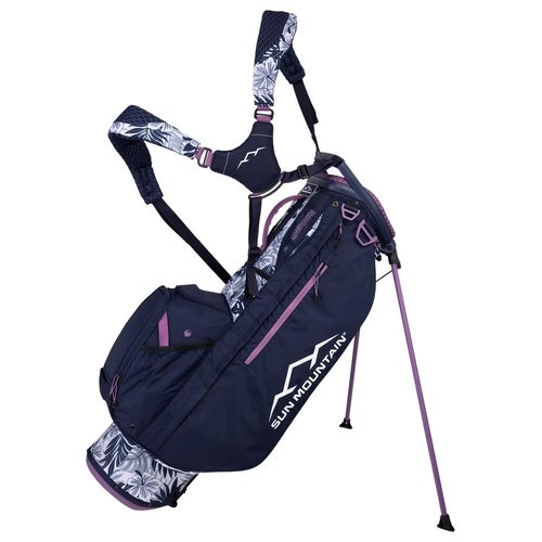 Sun Mountain Women's 2025 3.5 14-Way Golf Stand Bag Navy/Purple