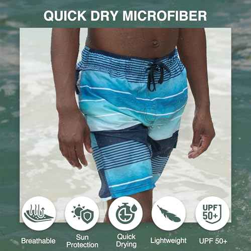 Kanu Surf Men's Flex Swim Trunks (Regular & Extended Sizes)
