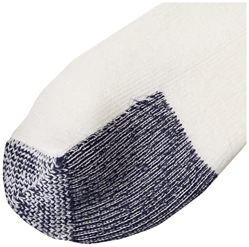 Thorlos Running Mini Crew Socks - Single Pair, X-Large White Navy