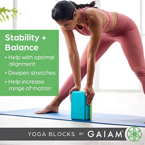 Grey Yoga Block - Supportive Latex-Free EVA Foam for Yoga, Pilates & Meditation