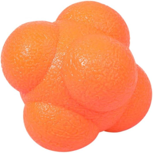 2.2inch/5.5 cm Reaction Ball for Reflex Training, Hand-Eye Coordination and Multi-Motor Exercises, Orange