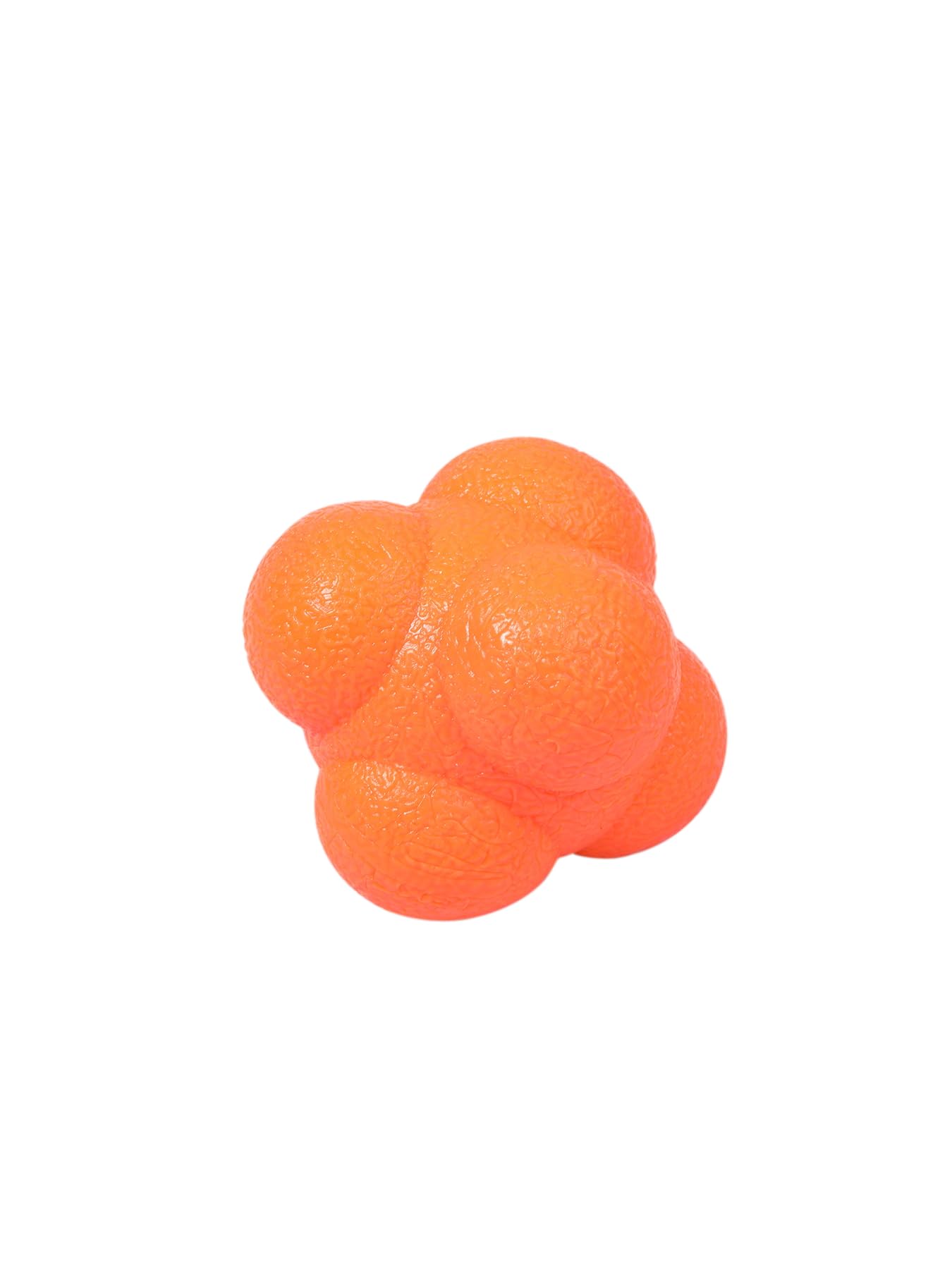 2.2inch/5.5 cm Reaction Ball for Reflex Training, Hand-Eye Coordination and Multi-Motor Exercises, Orange