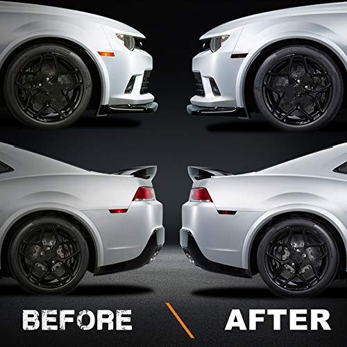 Blackout Vinyl Side Marker Light Wraps for Chevy Camaro 2010-2015 - Precut Overlay