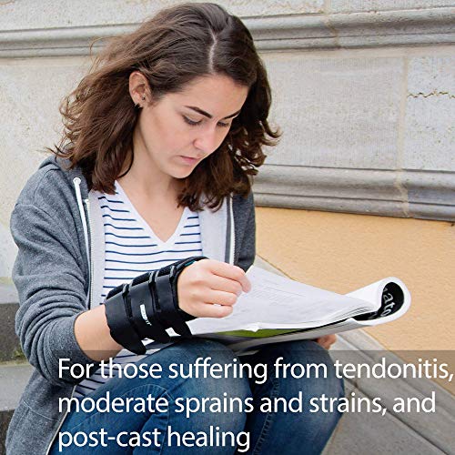 Wrist Brace Support for Tendonitis Carpal Tunnel Healing - 8 Inch, Small, Breathable