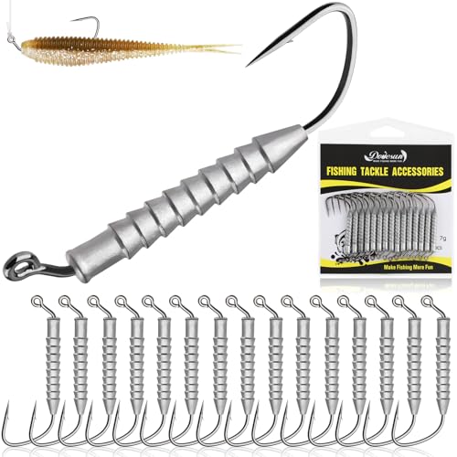 Hover Rig Swimbait Jig Heads 15pcs Set - 1/4oz, Size 5/0, Version2