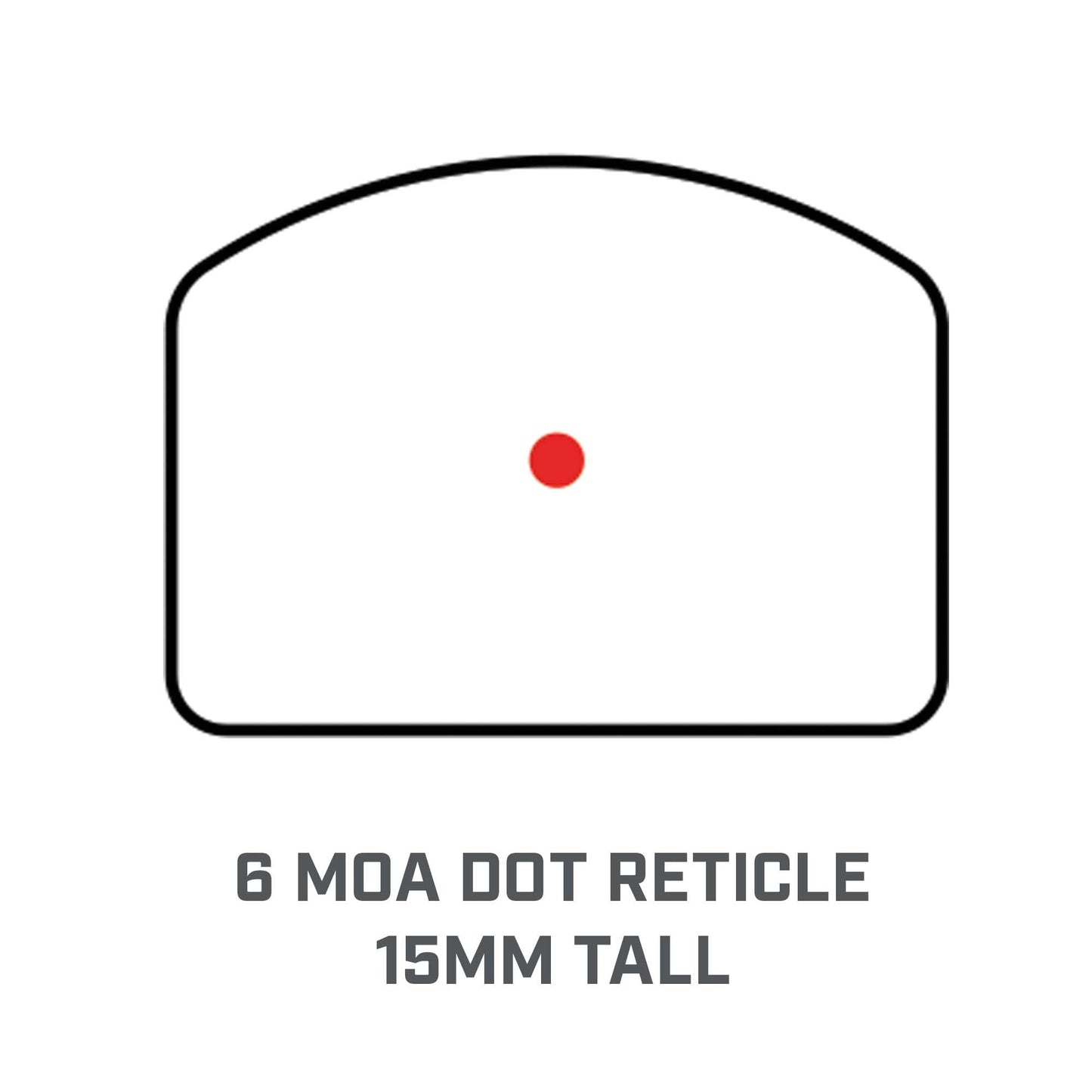 Bushnell Compact Reflex Sight, RXC-200, FMC 6 MOA Red Dot