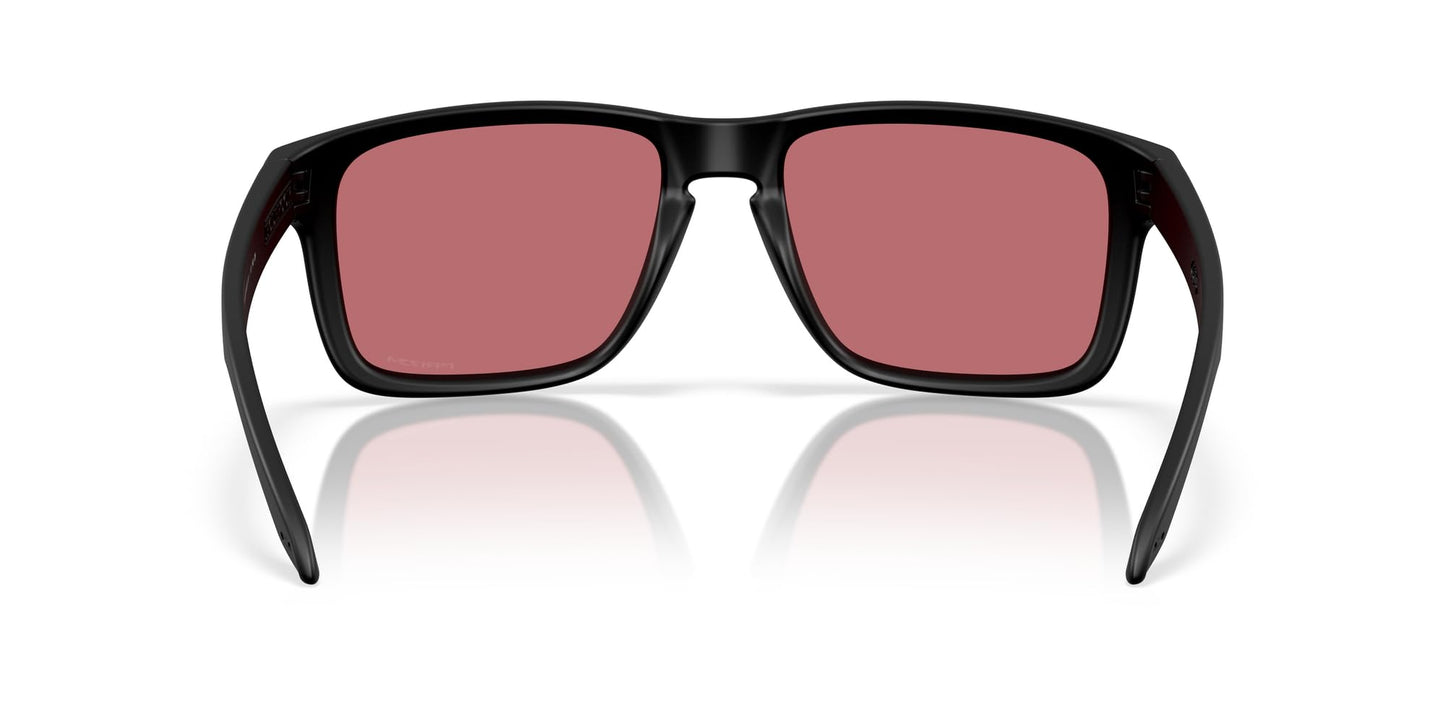 Oakley OO9487F Holbrook XXL Low Bridge Fit Sunglasses, Matte Black/Prizm Dark Golf, 61 mm