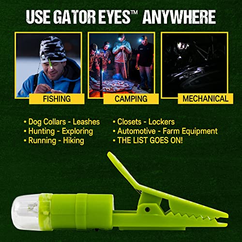 Mini LED Light with Magnet and Gator Clip - Multi-Use Emergency & Outdoor Light Pack