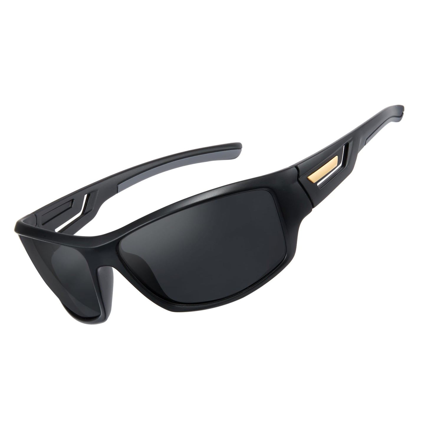 Marino Bonatti Sports Polarized Sunglasses Men Fishing Sunglasses See Fish in Water Wrap-around Glasses UV400