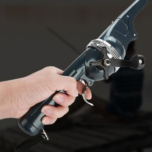 Pekven Fishing Rod, 2025 New Easyfish Collapsible Folding Pole, Telescopic Fishing Rod and Reel Combo with Fishing Line, Rod and Wheel Integrated (1Pcs)
