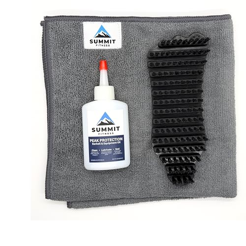 Nylon Brush Barbell Care Kit - Premium Equipment Cleaning & Maintenance