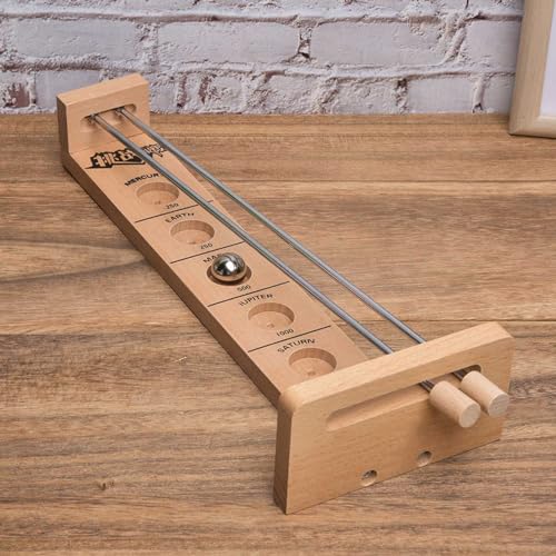 Wooden Shoot the Moon Game for Kids and Adults - Traditional Chinese Puzzle Toy