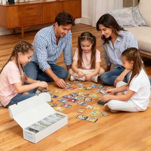 3 Pack Trading Card Storage Box for TCG Collection - Holds 3300 Cards