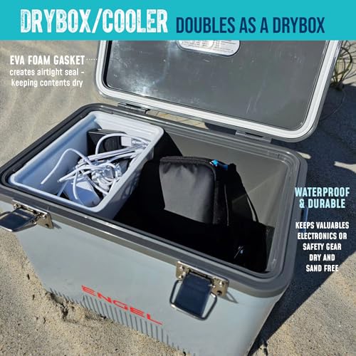 Engel UC30 30qt Leak-Proof, Air Tight, Drybox Cooler and Hard Shell Lunchbox