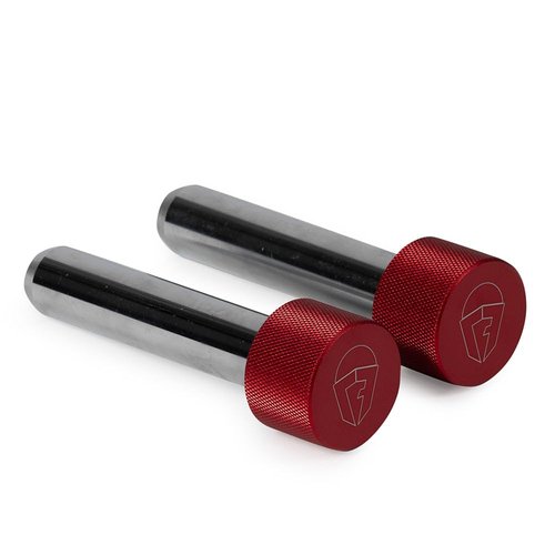 Titan Fitness 1" (25mm) Mag Pins Fit T-2 and Titan Series Racks, Set of 2 Magnetic Pins for Securing Rack Attachments, Powerful Gym Hitch Pins, Fits Most Squat & Power Racks