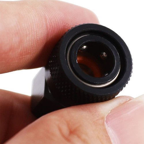 HMKUGO 1/8" NPT Female Thread Quick-Disconnect Plug Adapter, 8mm Female Quick Disconnect Adapter, PCP Paintball Charging Fittings with Sealing O-Ring