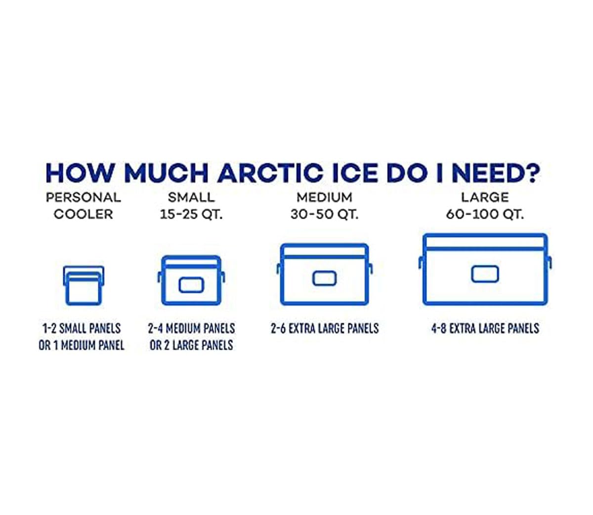Arctic Ice Chillin' Brew Series Long Lasting Reusable Ice Pack - Freezes at 28° Fahrenheit - Designed to Keep Beverages Colder Than Ice, Large 2.5 lbs