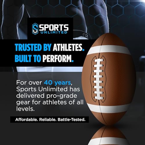 Youth Football Girdle with 7 Pads for Boys Large - Protective Athletic Wear