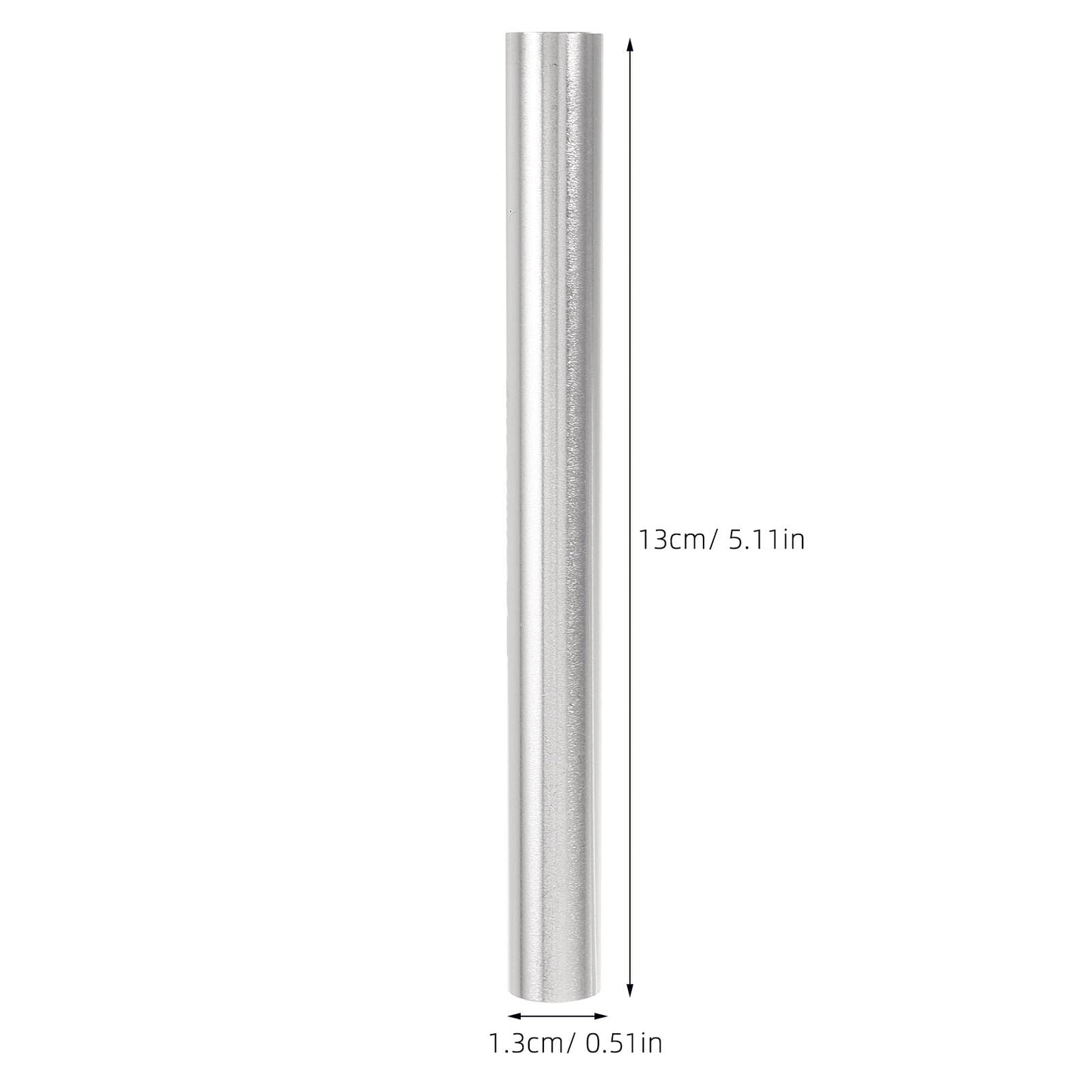CORHAD Tent Pole Repair Sleeve Tent Pole Connector 4-Pack Aluminum Alloy Repairing Tubes for Camping Gear Lightweight 5.11In Fixing Tube Accessory
