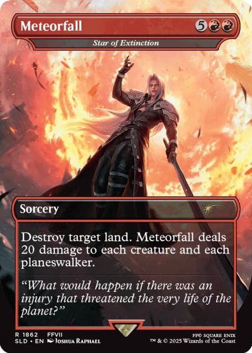 Magic the Gathering Secret Lair x Final Fantasy: Game Over (English) - Foil Edition