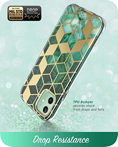 iPhone 11 Case with Built-in Screen Protector - Slim Impact-Resistant Cover